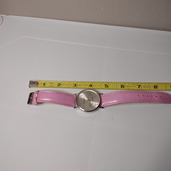 Who Cares I'm Already Late Watch With Pink Band - Picture 9 of 12